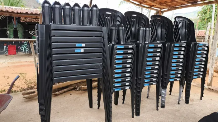 Conjunto de mesa de plástico