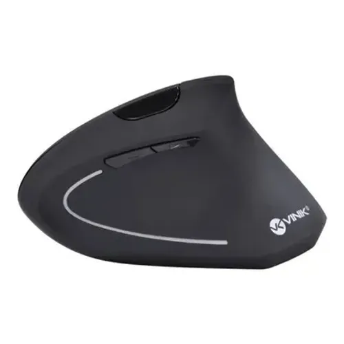 Mouse Vertical Ergonômico sem Fio Vinik Power Fit - 1600 DPI -6 Botões PM300 -Loja Coimbra