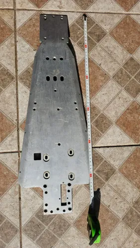 Chassi de alumínio para modelismo 1/5 1/6 fg etc...