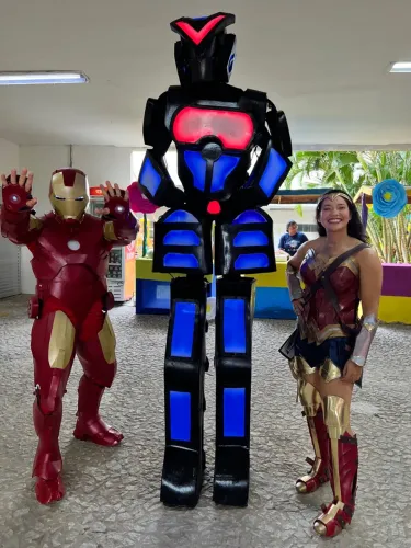 Robô de Led da Vem Plataforma 360