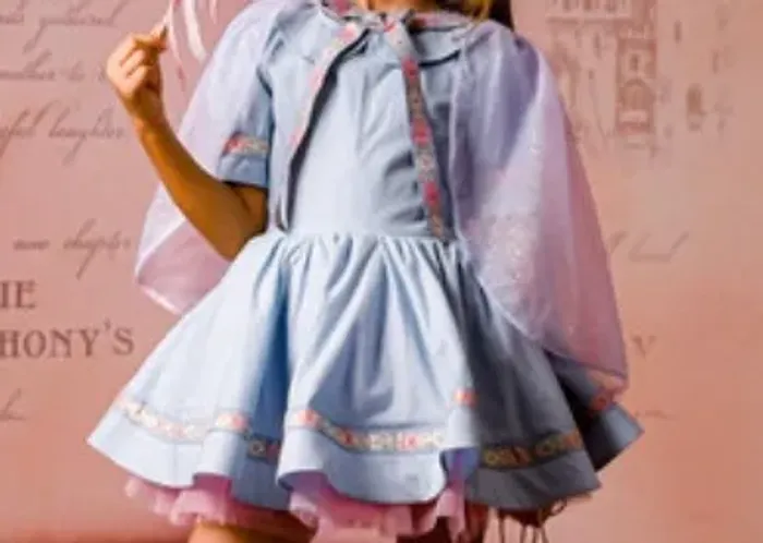 Vestido de princesa para menina fada madrinha