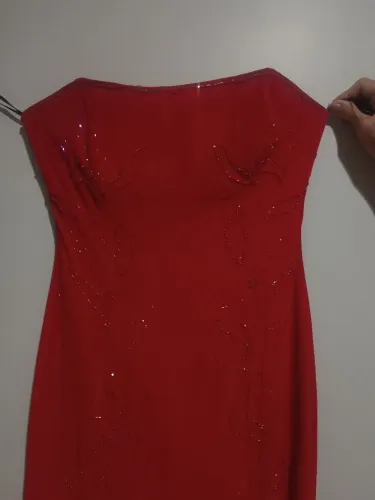 Vestido de festa vermelho