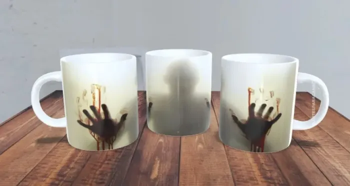 Caneca jateada Zumbi