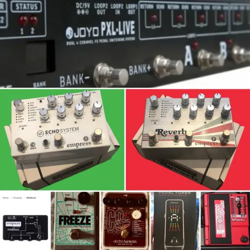 Pedais de Efeito para Guitarra - Empress, Electro-Harmonix etc