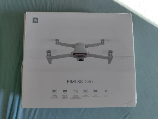 Drone Fimi X8 Tele c/ Apenas 10 Ciclos Completo Acompanha Par de Hélice Brinde Novos