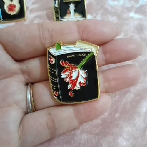 Broche / Pin Crepúsculo Livro Lua Nova