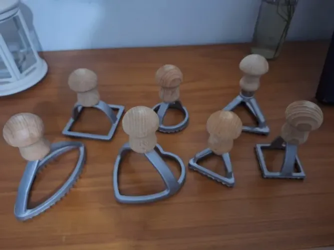 Conjunto de cortadores de massa italiano