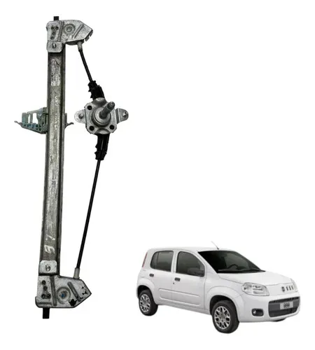 Maquina Vidro Manual Traseira Esquerda Uno Vivace 2015 2021