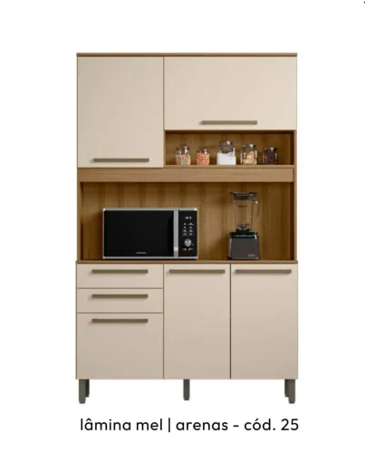 Armário de cozinha pequena