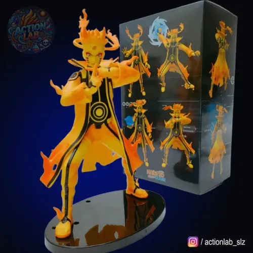 Action Figure Naruto Uzumaki Modo Kurama 21 cm - Naruto - Com Caixa