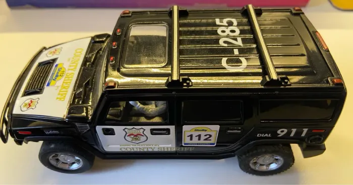 Miniatura Autorama Hummer County Sheriff Shelby