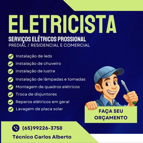ELETRICISTA instalador reparos