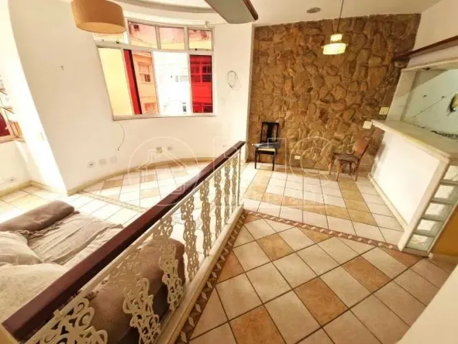 Duplex para venda tem 180 metros quadrados com 2 quartos em Tijuca - Rio de Janeiro - RJ