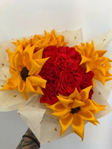 Bouquet de cetim