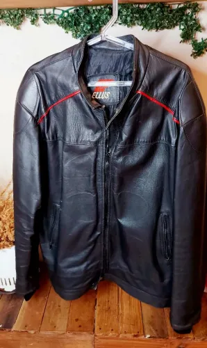 Jaqueta  ellus couro 100% 