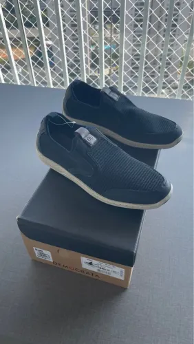 Tênis Democrata Slip On - Azul - Masculino