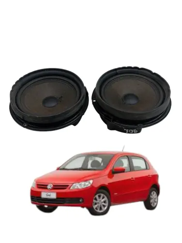 Par Auto Falante Porta Dianteira Volkswagen Gol G5 G6 2014