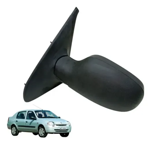 Retrovisor Eletrico Lado Esquerdo Renault Clio 2001 2002 2003 2004 2005 2006 2007