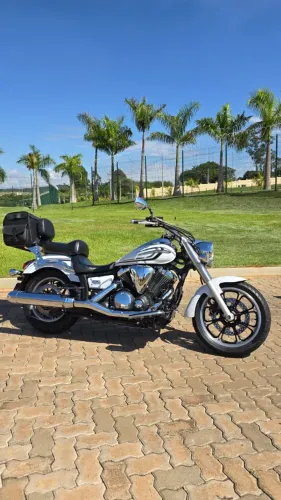 2014 Yamaha Midnight 950 Branco Pérola c/ vários acessórios