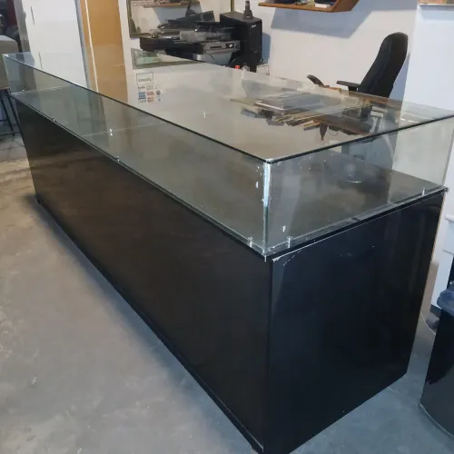 Balcão Expositor de Vidro para Loja