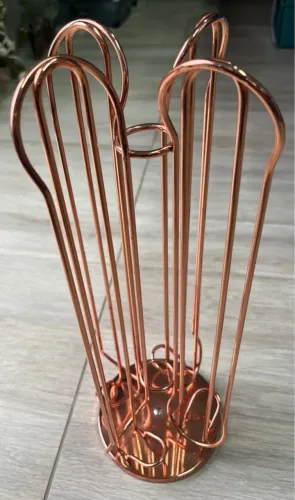 Porta Cápsulas de Café Rose Gold