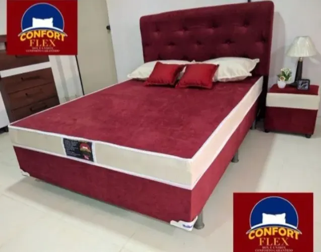 Cama box Casal Esqueta pré carnaval. Entrega Grátis Hoje
