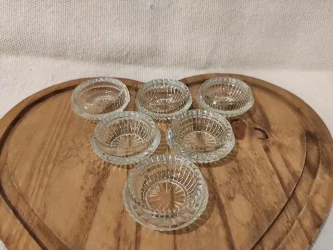 Conjunto de Manteigueiras de Vidro