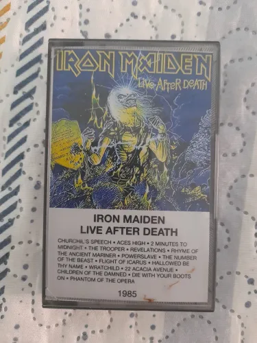 FITA Dupla IRON MAIDEN LIVE AFTER DEATH FAN MADE