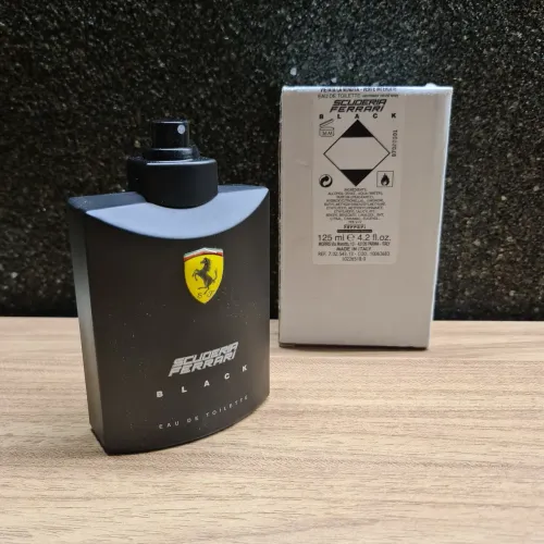 Perfume Tester Ferrari Black Edt 125ml - Original/Sem tampa