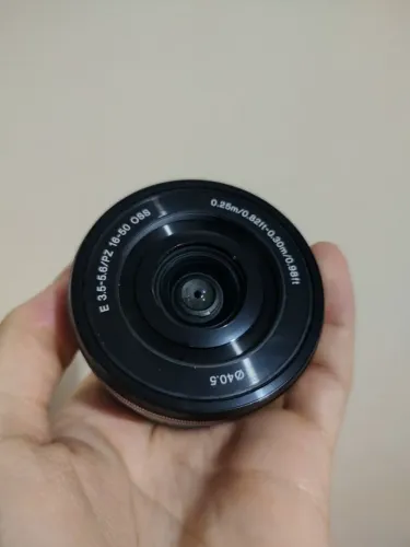 Lente do Kit Sony ZVe10 E3.5-5.6/PZ 15-50 OSS