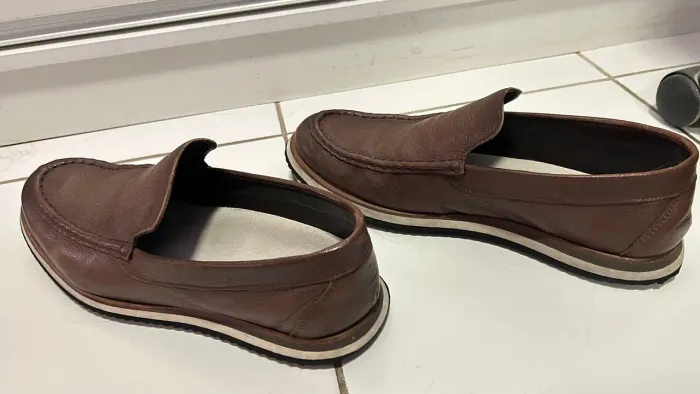 Sapatos Mocassim Sérgio?s Masculino Couro Marrom