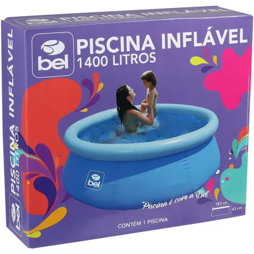 Piscina Inflável 1400 Litros Bel Novas ( PRONTA ENTREGA)