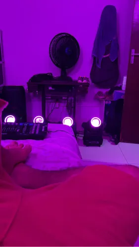 Moving head 150 wats com borda de led