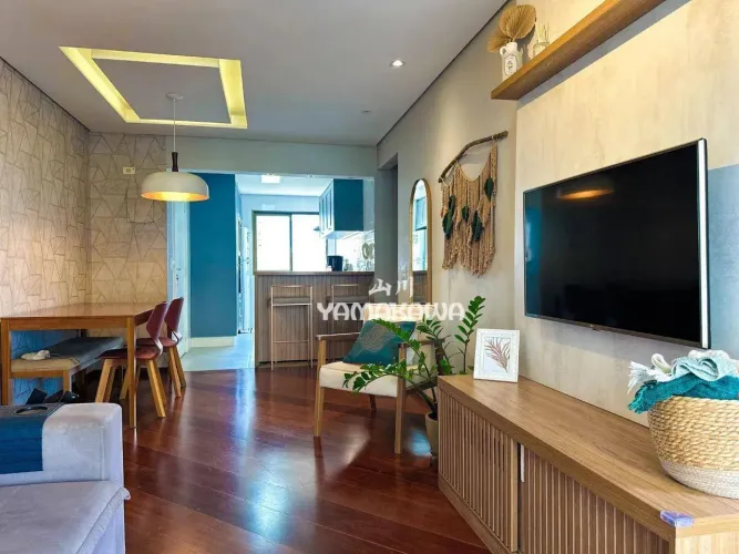 Apartamento com 3 dormitórios à venda, 86 m² por R$ 770.000,00 - Jardim Anália Franco - Sã