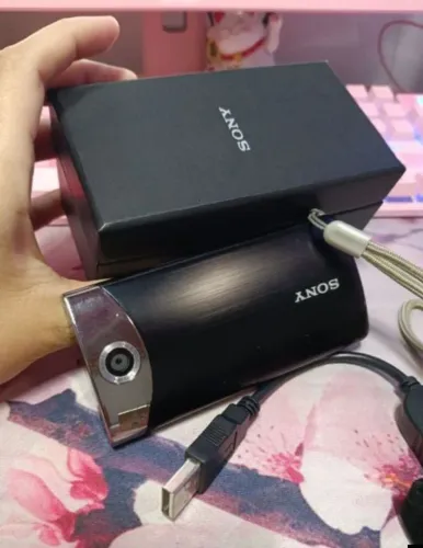 câmera digital sony blogie mhs-ts10/12.2 mp