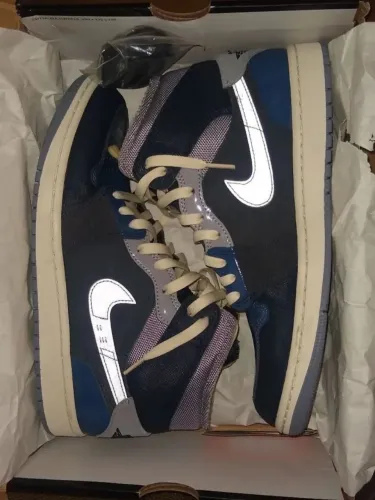 Tênis Nike Air Jordan 1 MID Se Craft Original 