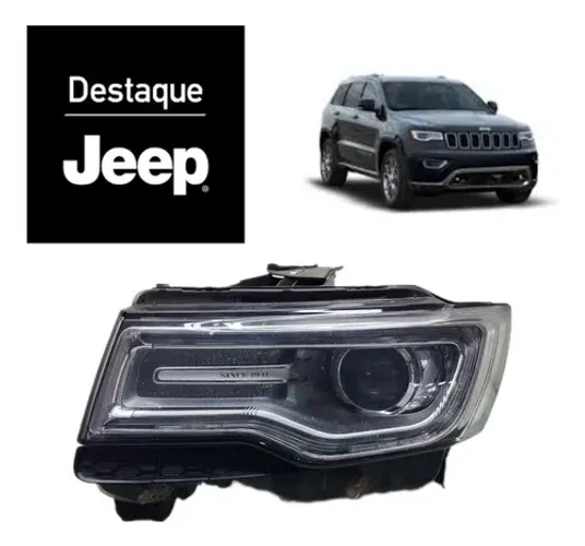Farol Esquerdo Grand Cherokee 2014