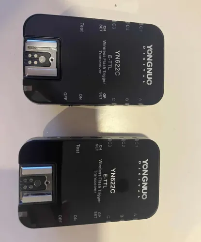 Rádio Flash Yongnuo E-ttl Para Canon (par)