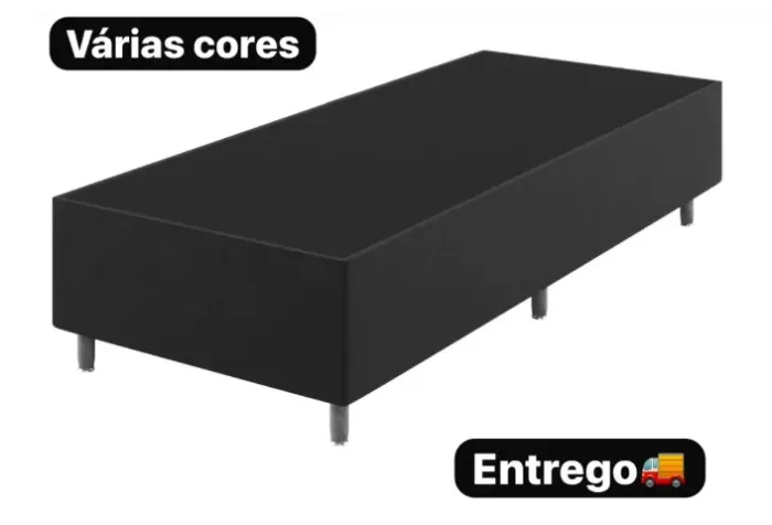 Cama box suporte solteiro