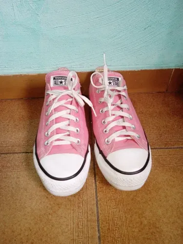 Converse All Star Rosa Plataforma - 39