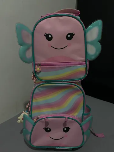 Mochila e lancheira pets love