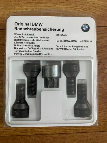Jogo de parafuso antifurto original BMW