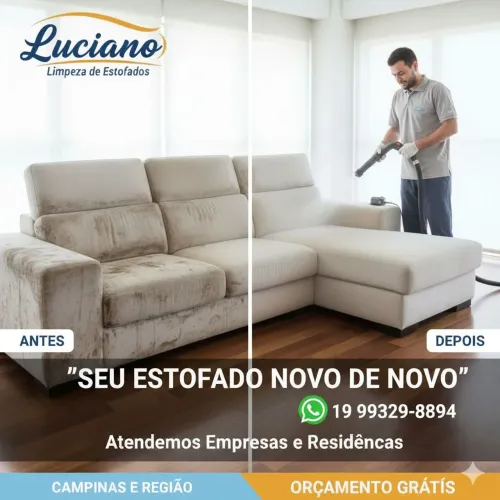 Limpeza de Estofados com o melhor preço, cobrimos orçamentos.