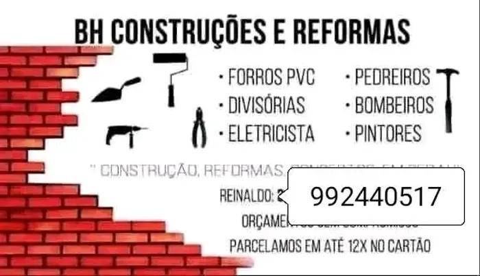 Pedreiro , pintor 