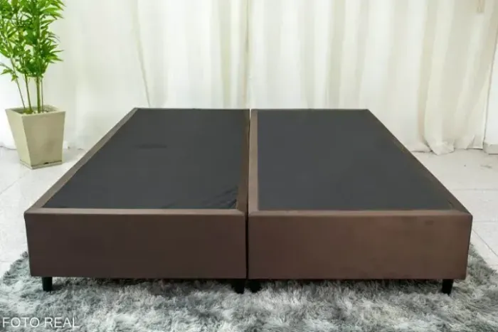 Base box queen para colchão 158x198