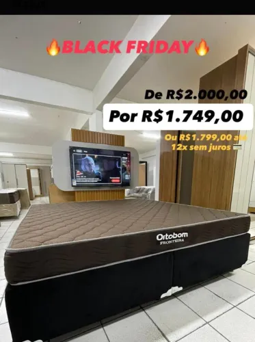 cama super king de molas ensacadas