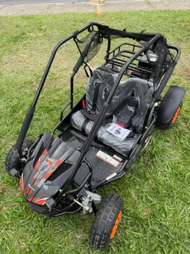 Mini Buggy A Gasolina 9,5hp 4 Tempos Com Ré Go Kart 0 Km