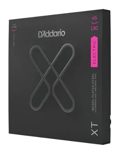 Cordas de baixo elétrico Daddario Xtb45130 5 45-130