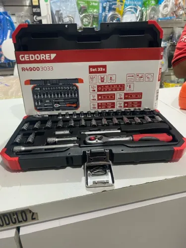 Jogo de Soquetes Gedore 33 Peças R49003033