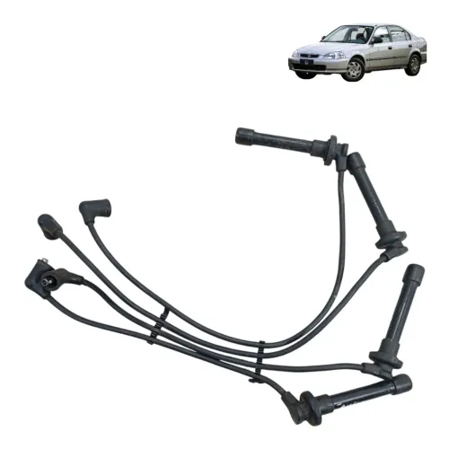 Jogo Cabo Vela Civic 1997 S 29818 Preto
